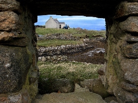 Croft house, Isle of Harris, courtesy of Rhona MacKinnon